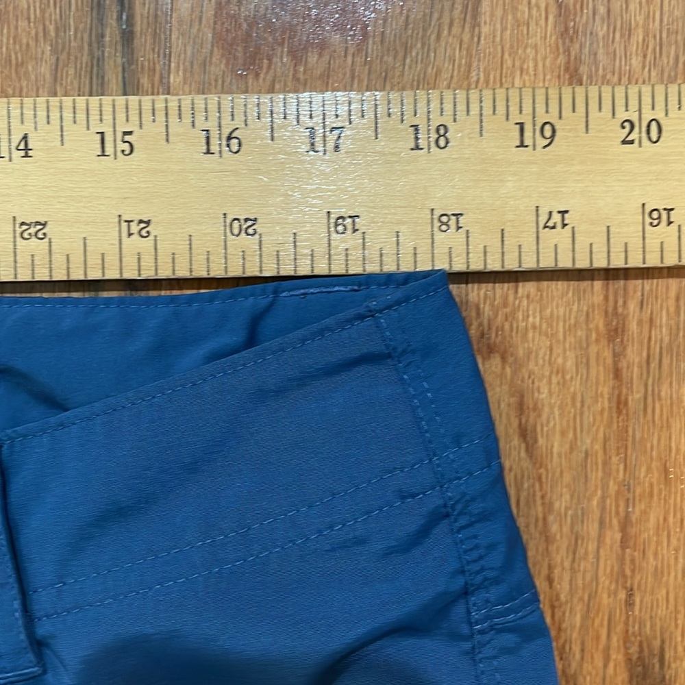 Columbia Omni-Shade Blue Men’s Cargo Convertible Pants Lightweight 38 x 34 - Picture 5 of 13